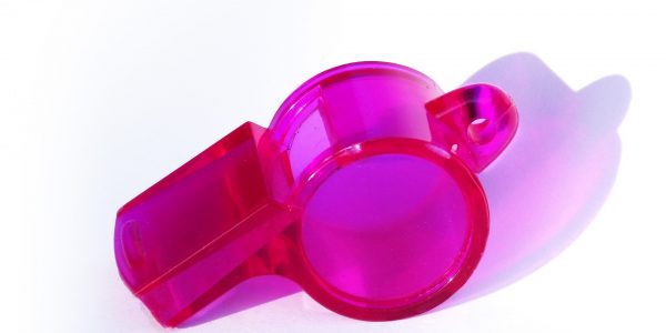 Pink whistle